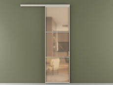 Перегородка Формато вдоль стены 1 створка