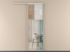 Перегородка Мозаик вдоль стены 1 створка