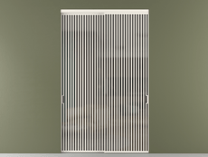 Перегородка Формато внутри проёма 2 створки