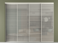 Перегородка Formato внутри проёма телескопик синхро 3