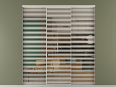 Перегородка Формато внутри проёма 3 створки