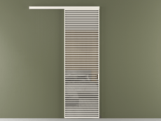 Перегородка Формато вдоль стены 1 створка