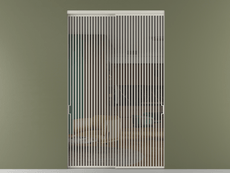 Перегородка Формато внутри проёма 2 створки