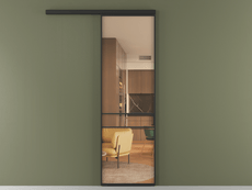 Перегородка Formato вдоль стены 1 створка