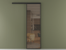 Перегородка Формато вдоль стены 1 створка