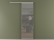 Перегородка Formato вдоль стены 1 створка