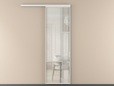 Перегородка Mosaic вдоль стены 1 створка