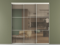 Перегородка Formato внутри проёма телескопик синхро 2