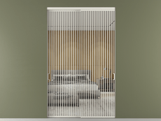 Перегородка Formato внутри проёма двустворчатая