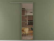 Перегородка Формато вдоль стены 1 створка