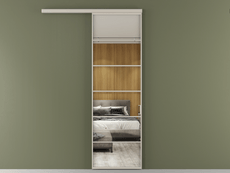 Перегородка Формато вдоль стены 1 створка