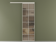 Перегородка Формато вдоль стены 1 створка