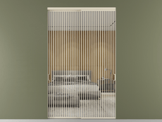 Перегородка Формато внутри проёма 2 створки