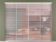 Перегородка Formato внутри проёма 4 створки