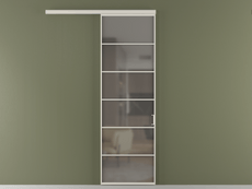 Перегородка Формато вдоль стены 1 створка