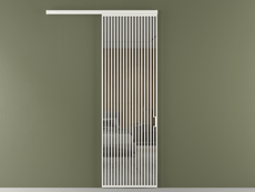 Перегородка Формато вдоль стены 1 створка