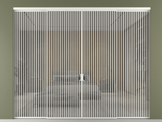 Перегородка Формато внутри проёма 4 створки