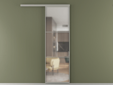 Перегородка Формато вдоль стены 1 створка