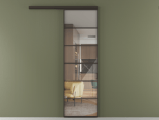 Перегородка Формато вдоль стены 1 створка