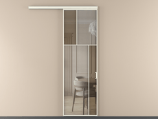 Перегородка Mosaic вдоль стены одностворчатая