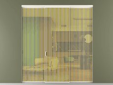 Перегородка Формато внутри проёма 3 створки