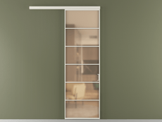 Перегородка Формато вдоль стены 1 створка