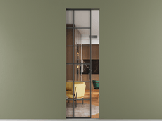 Перегородка Formato скрытый пенал 1 створка