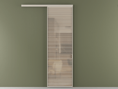 Перегородка Formato вдоль стены 1 створка