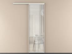 Перегородка Mosaic вдоль стены 1 створка