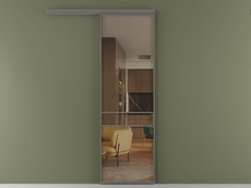 Перегородка Формато вдоль стены 1 створка