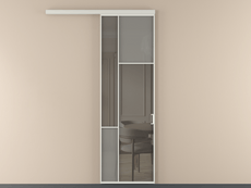 Перегородка Mosaic вдоль стены одностворчатая