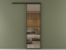 Перегородка Формато вдоль стены 1 створка