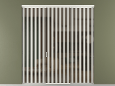 Перегородка Формато внутри проёма 3 створки