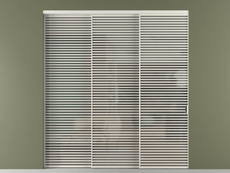 Перегородка Formato внутри проёма телескопик синхро 2