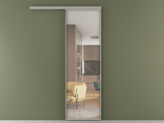 Перегородка Формато вдоль стены 1 створка