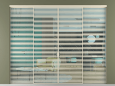 Перегородка Формато внутри проёма 4 створки