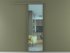 Перегородка Формато вдоль стены 1 створка