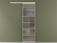 Перегородка Формато вдоль стены 1 створка