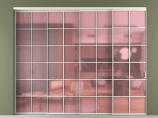 Перегородка Formato внутри проёма телескопик синхро 3