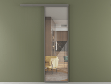 Перегородка Формато вдоль стены 1 створка