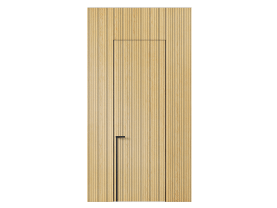 Панели для отделки стен Стеновая панель Фрезерованные Дуб натур. Цвет Дуб натур. Материал Шпон ценных пород. Коллекция Фрезерованные. Картинка.