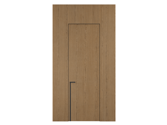 Панели для отделки стен Стеновая панель Фрезерованные Дуб сепия матовый. Цвет Дуб сепия матовый. Материал Шпон Naturwood. Коллекция Фрезерованные. Картинка.