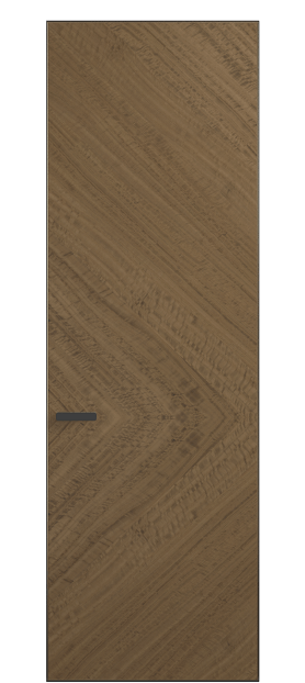 Дверь межкомнатная 0202 ЭВКМФ Эвкалипт кофейный матовый фризе. Цвет Эвкалипт кофейный матовый фризе. Материал Шпон эвкалипта Naturwood. Коллекция Rift. Картинка.