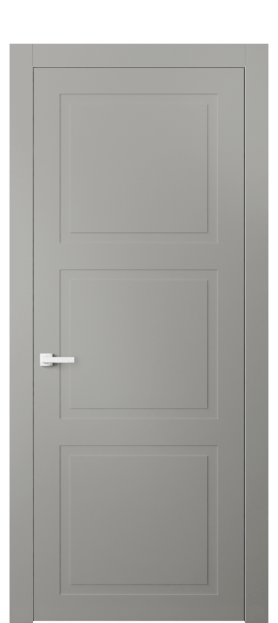 Дверь межкомнатная АКП 8003 МНСР Матовый нейтральный серый. Цвет Матовый нейтральный серый. Материал Гладкая эмаль. Коллекция Neo Classic. Картинка.