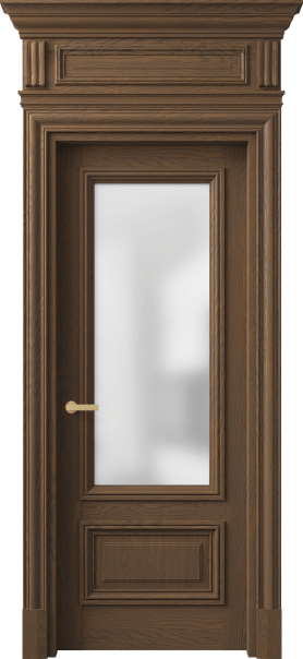 Дверь межкомнатная 7306 ДТМ.М САТ. Цвет Дуб туманный матовый. Материал Массив дуба матовый. Коллекция Антик. Картинка.