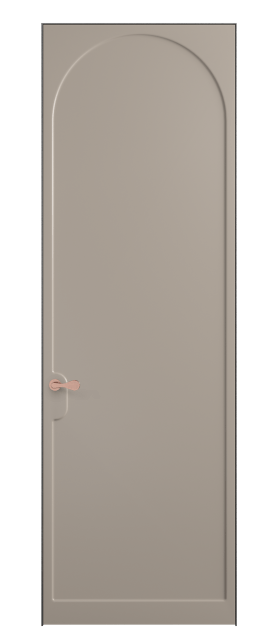 Дверь межкомнатная 7503 МБСК. Цвет Матовый бисквитный. Материал Гладкая эмаль. Коллекция Softform. Картинка.