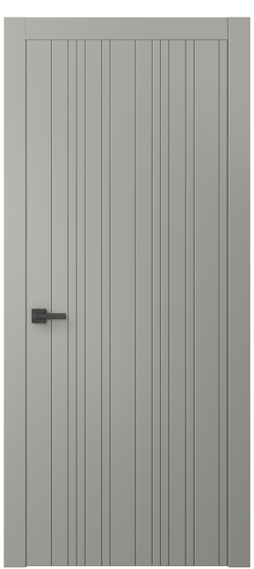 Дверь межкомнатная АКП 8051 МНСР Матовый нейтральный серый. Цвет Матовый нейтральный серый. Материал Гладкая эмаль. Коллекция Linea. Картинка.