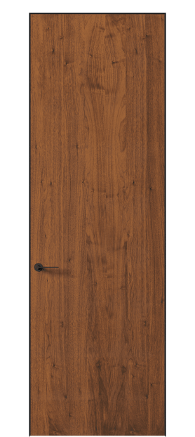 Дверь межкомнатная 0010 АКП ОМДМ Орех медный матовый. Цвет Орех медный матовый. Материал Шпон Naturwood. Коллекция Planum Pro. Картинка.