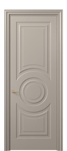 Дверь межкомнатная 8461 МБСК. Цвет Матовый бисквитный. Материал Гладкая эмаль. Коллекция Mascot. Картинка.