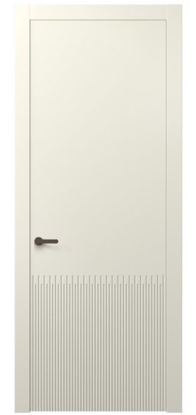 Дверь межкомнатная 8626 ММБ . Цвет Матовый молочно-белый. Материал Гладкая эмаль. Коллекция Dune. Картинка.